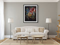 Couple on Horseback - Wassily Kandinsky - Premium 430g canvas (gallery quality)