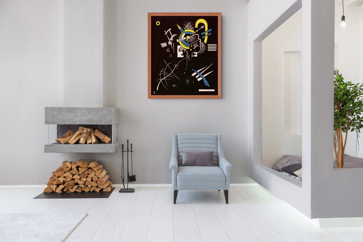 Couple on Horseback - Wassily Kandinsky - Premium 430g canvas (gallery quality)
