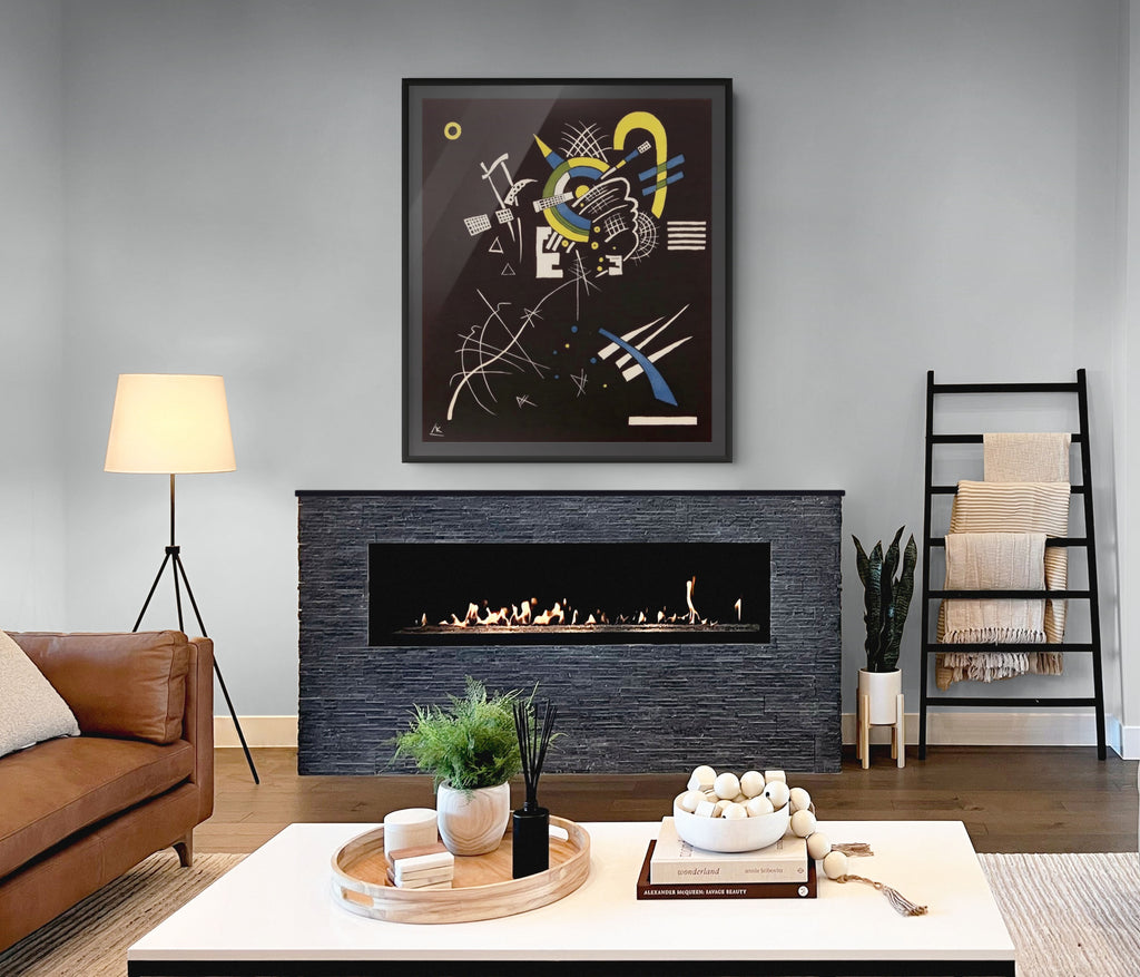 Couple on Horseback - Wassily Kandinsky - Premium 430g canvas (gallery quality)