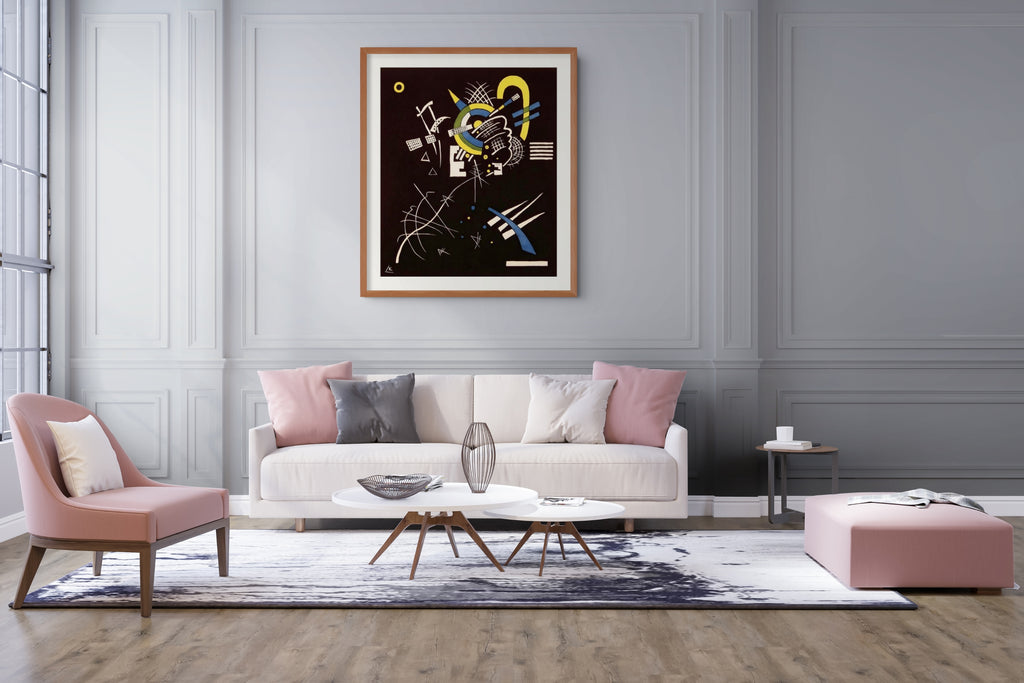Couple on Horseback - Wassily Kandinsky - Premium 430g canvas (gallery quality)