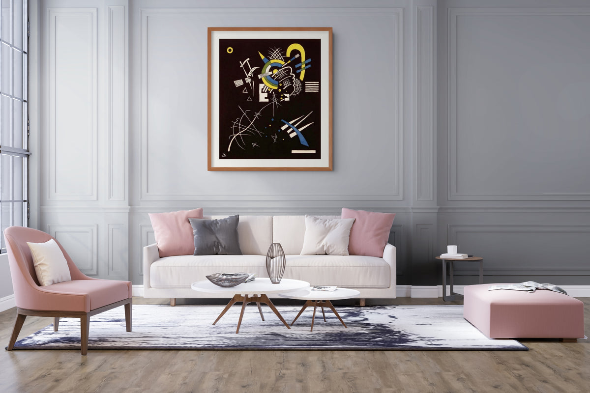 Couple on Horseback - Wassily Kandinsky - Premium 430g canvas (gallery quality)