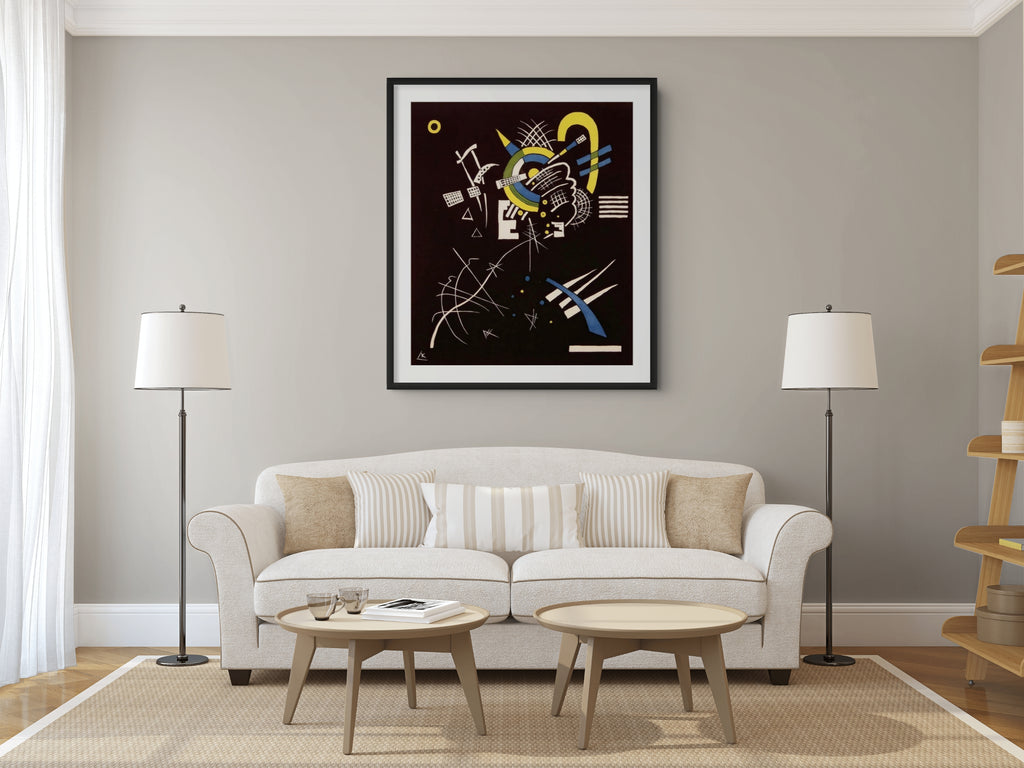 Couple on Horseback - Wassily Kandinsky - Premium 430g canvas (gallery quality)