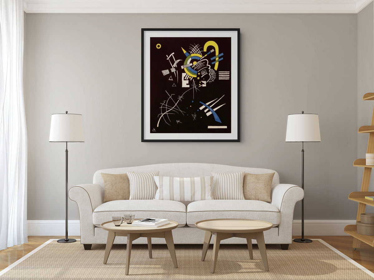 Couple on Horseback - Wassily Kandinsky - Premium 430g canvas (gallery quality)