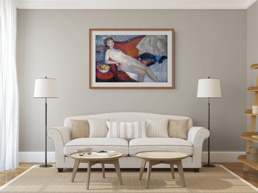 La danseuse - Ernst Ludwig Kirchner - Toile premium 430g (qualité galerie)