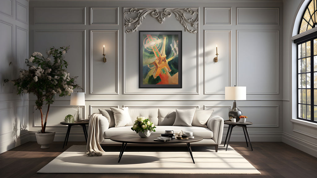 Simultaneous Windows - Robert Delaunay - Premium 430g Canvas (gallery quality)