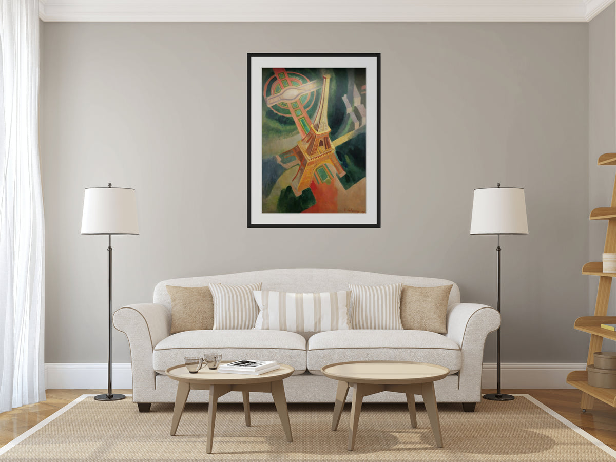 Simultaneous Windows - Robert Delaunay - Premium 430g Canvas (gallery quality)