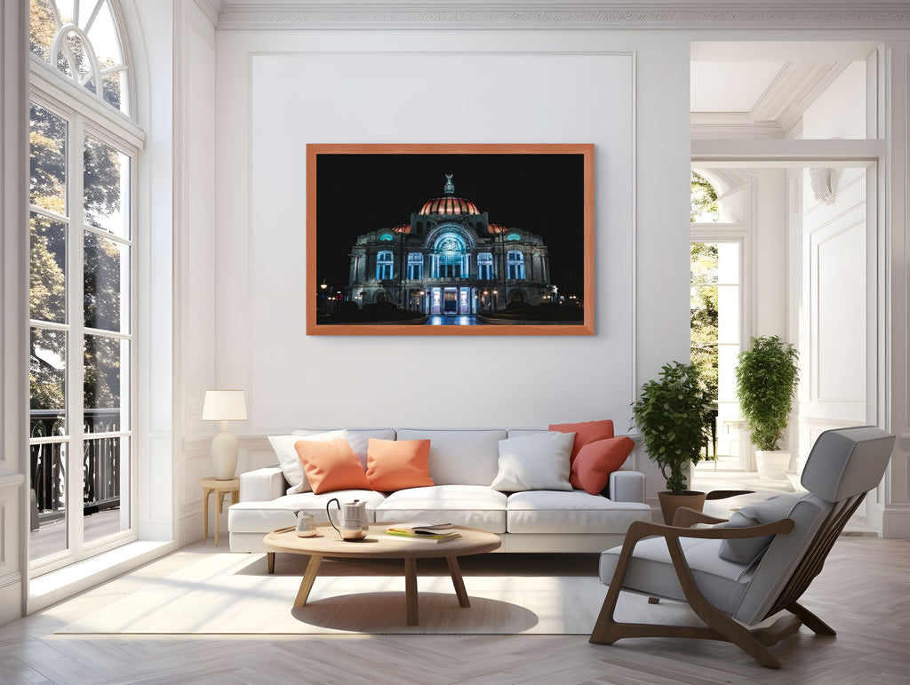 Cielo y Paisaje - Lienzo premium 430g (calidad de galeria)