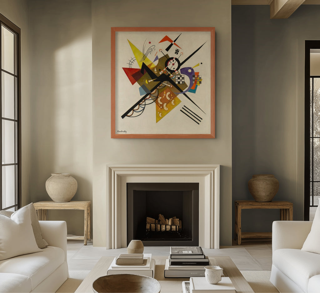 Couple à cheval - Vassily Kandinsky - Toile premium 430g (qualité galerie)