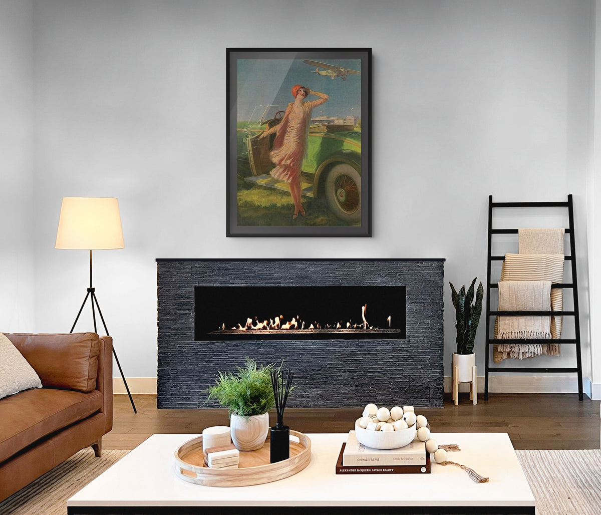 A tiempo - Edward Mason Eggleston - Lienzo premium 430g (calidad de galeria)