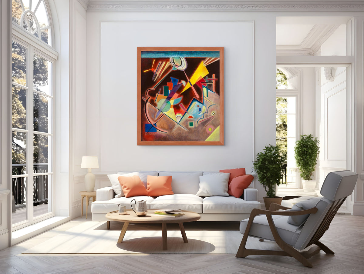 Couple à cheval - Vassily Kandinsky - Toile premium 430g (qualité galerie)