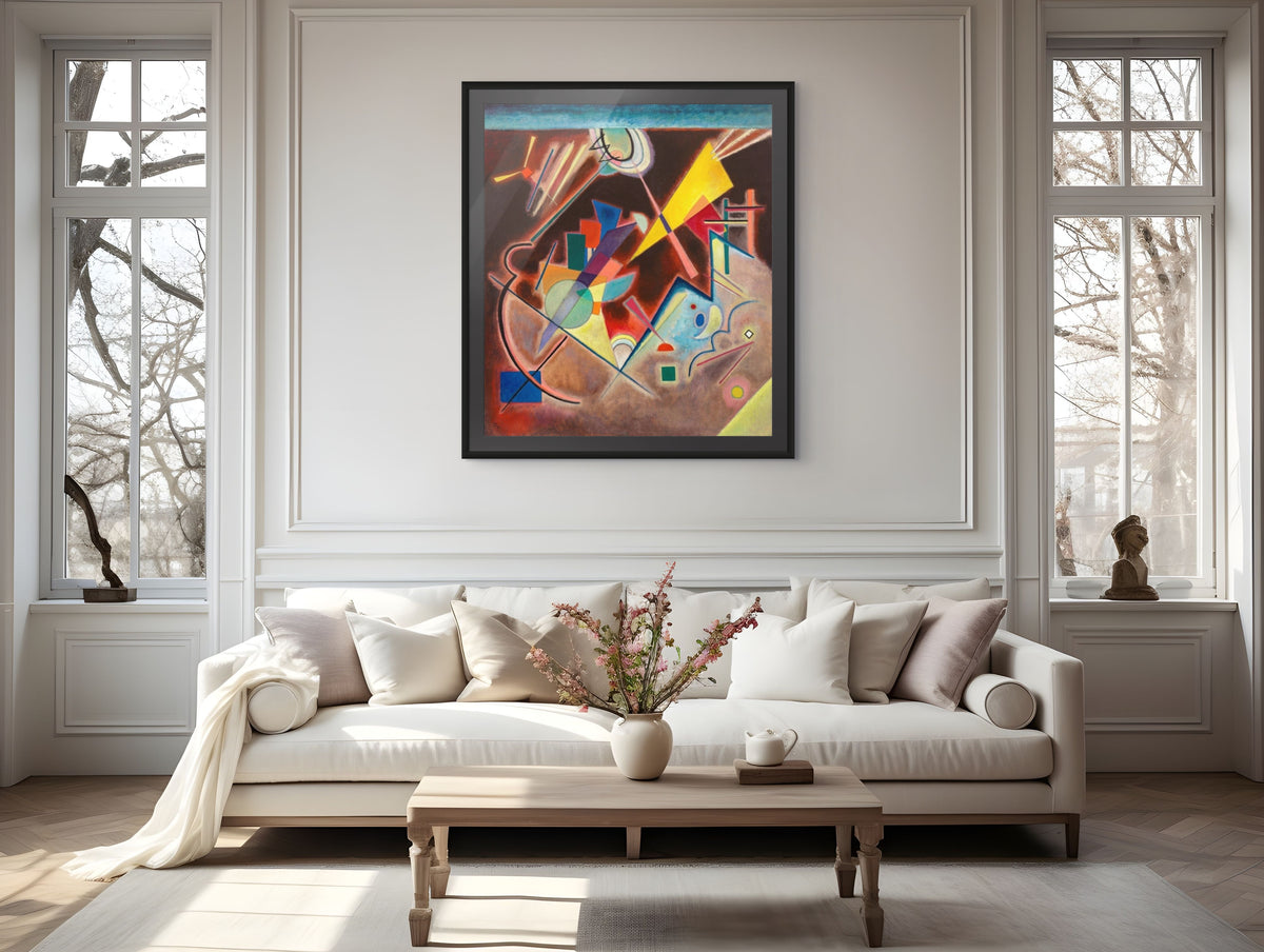 Couple à cheval - Vassily Kandinsky - Toile premium 430g (qualité galerie)