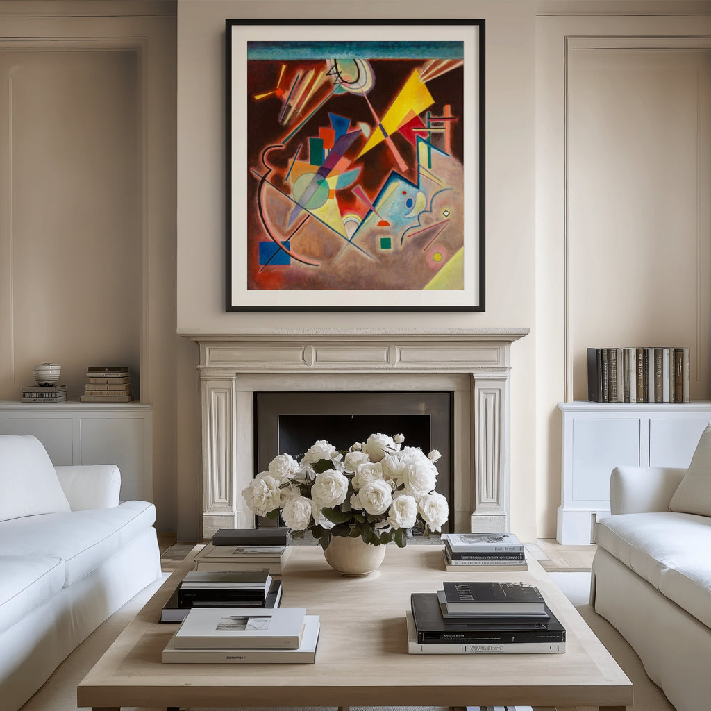 Couple à cheval - Vassily Kandinsky - Toile premium 430g (qualité galerie)