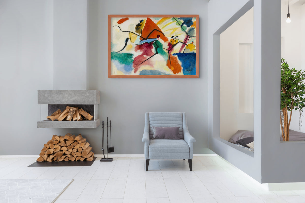 Couple à cheval - Vassily Kandinsky - Toile premium 430g (qualité galerie)