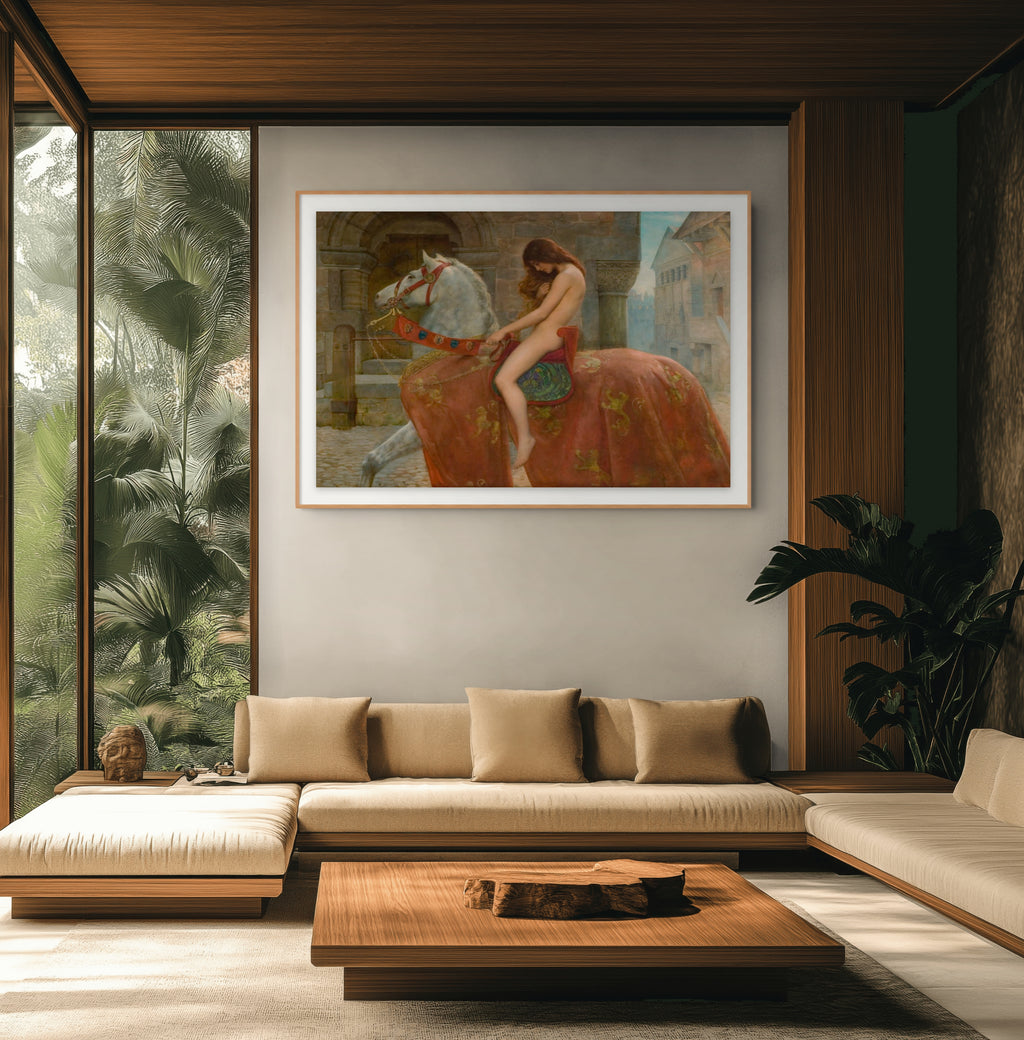 Lady Godiva - John Collier - Premium canvas 430g (gallery quality)