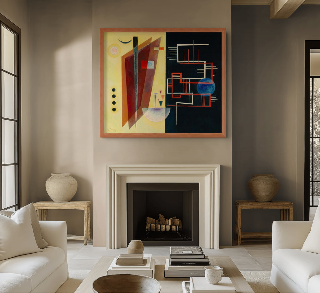 Couple à cheval - Vassily Kandinsky - Toile premium 430g (qualité galerie)