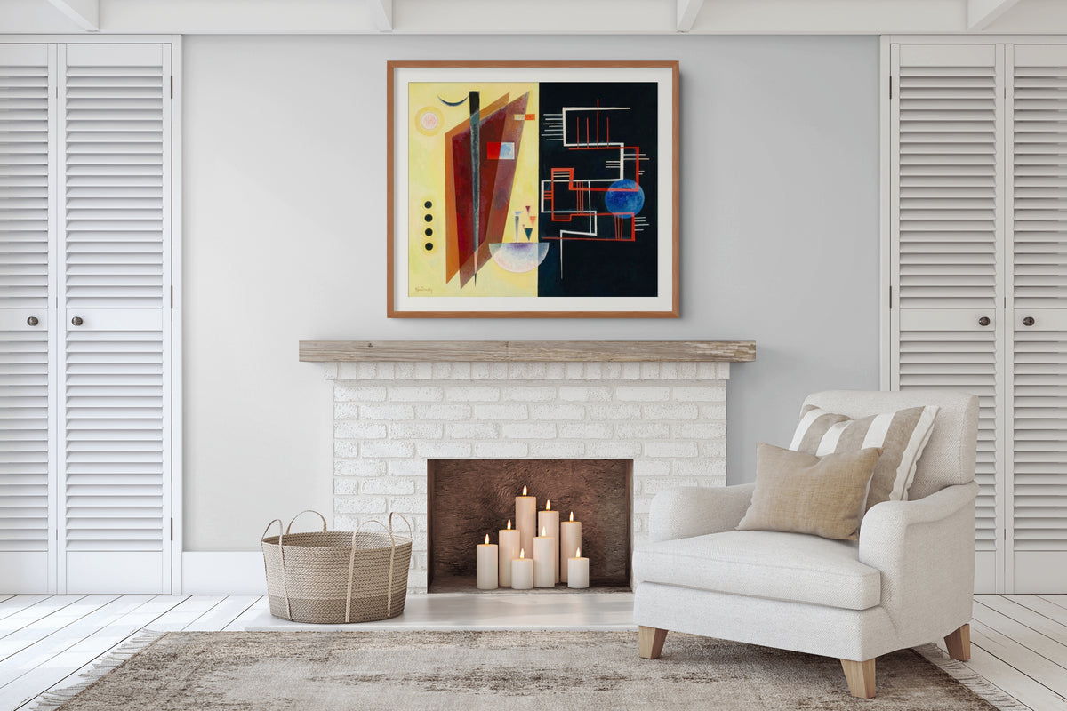Couple à cheval - Vassily Kandinsky - Toile premium 430g (qualité galerie)