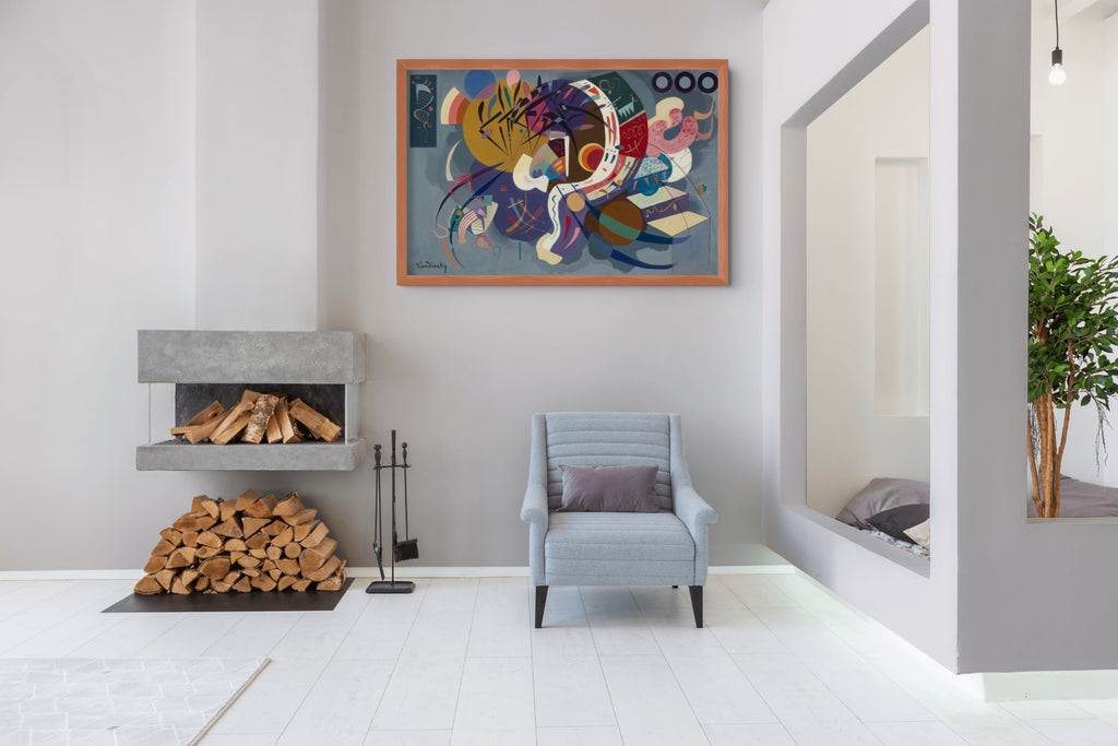 Couple à cheval - Vassily Kandinsky - Toile premium 430g (qualité galerie)