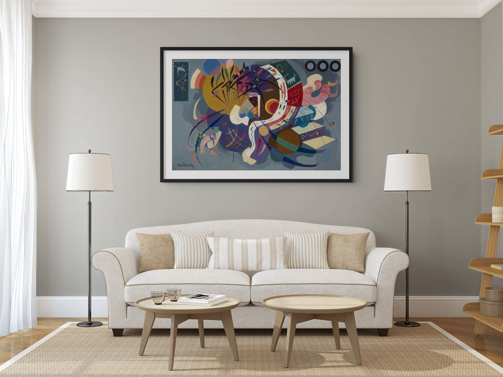 Couple à cheval - Vassily Kandinsky - Toile premium 430g (qualité galerie)