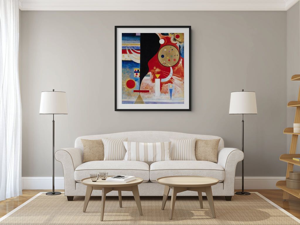 Couple on Horseback - Wassily Kandinsky - Premium 430g canvas (gallery quality)