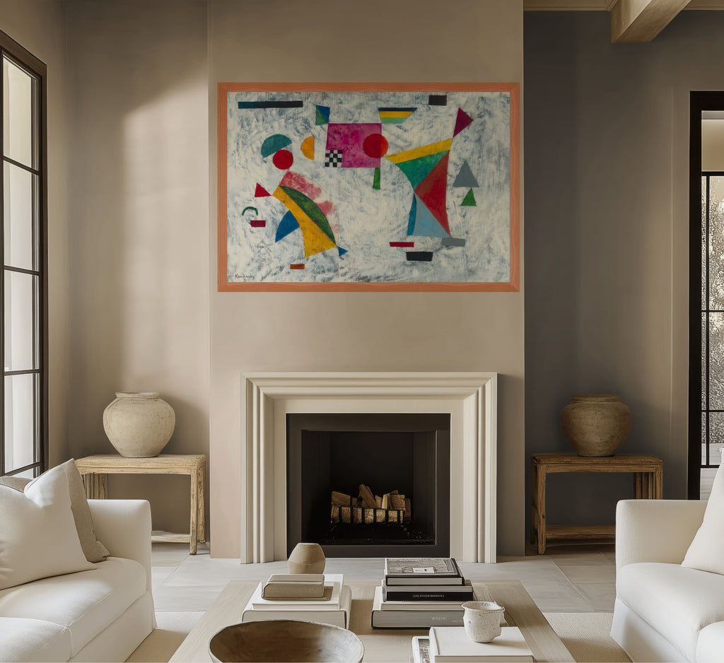 Couple à cheval - Vassily Kandinsky - Toile premium 430g (qualité galerie)