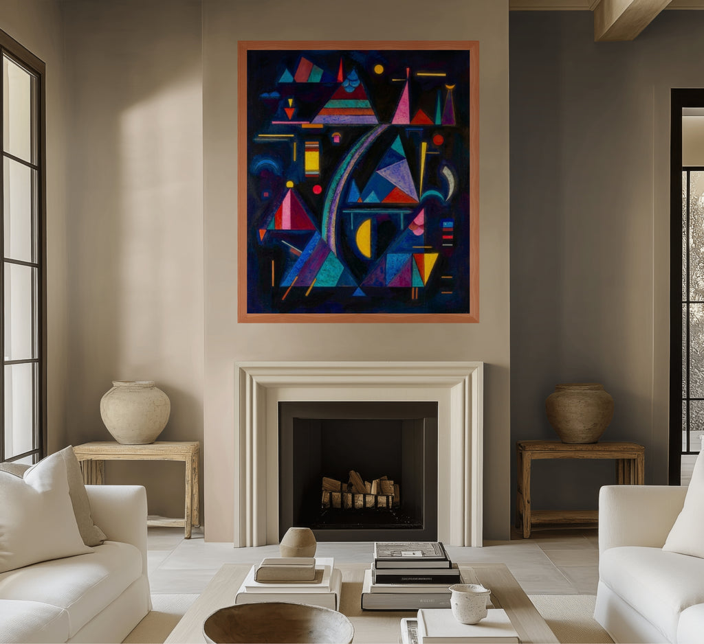 Couple à cheval - Vassily Kandinsky - Toile premium 430g (qualité galerie)