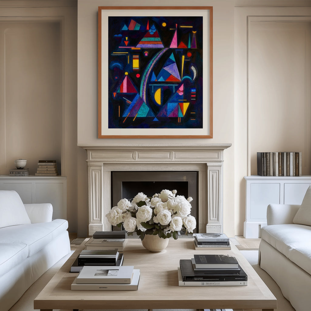 Couple à cheval - Vassily Kandinsky - Toile premium 430g (qualité galerie)