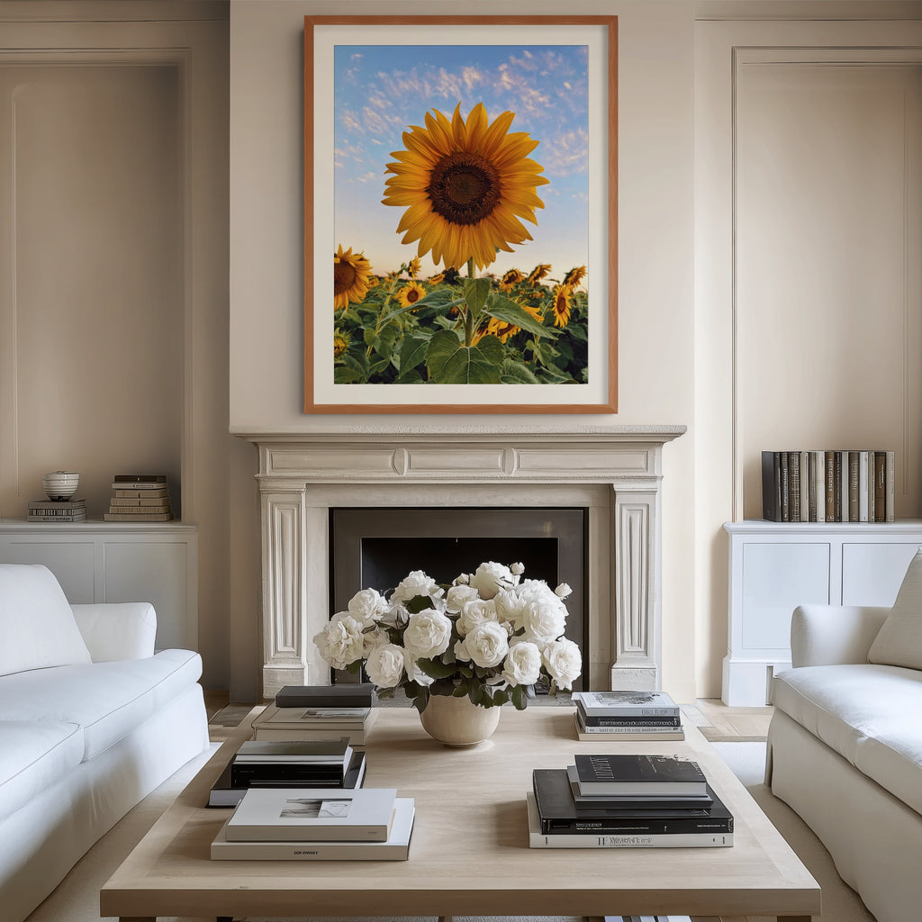 Cielo y Paisaje - Lienzo premium 430g (calidad de galeria)