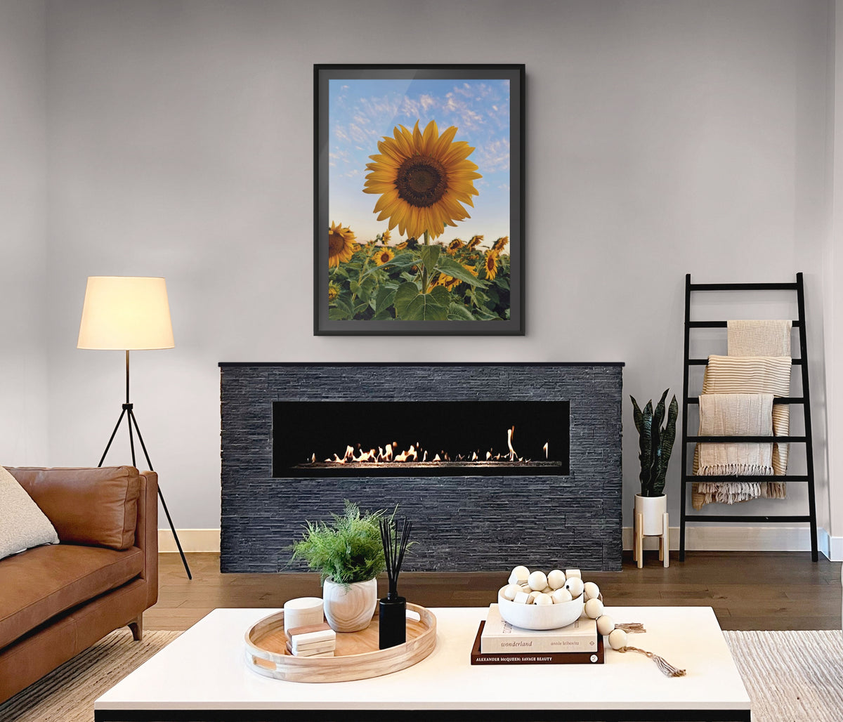 Cielo y Paisaje - Lienzo premium 430g (calidad de galeria)
