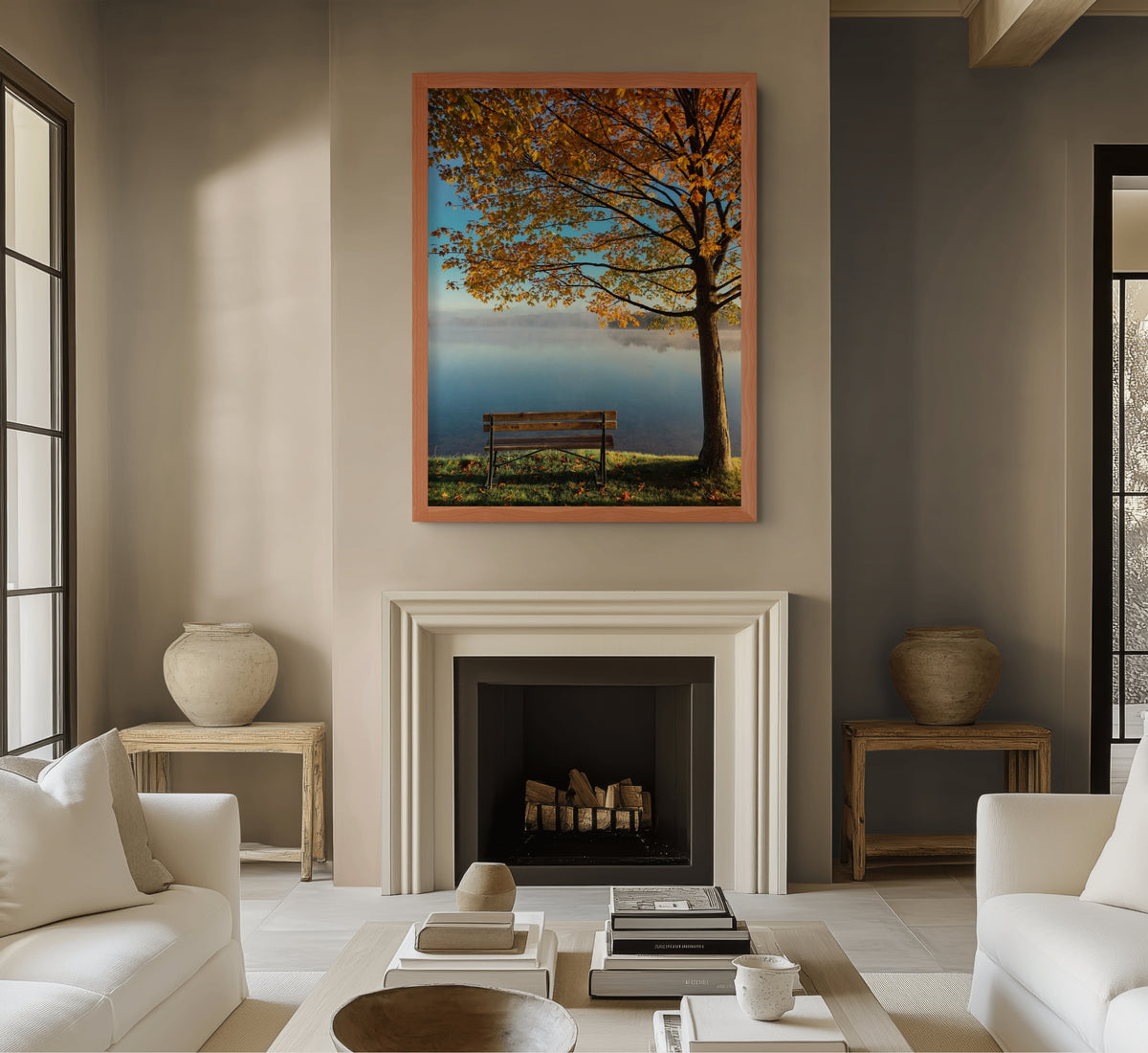 Cielo y Paisaje - Lienzo premium 430g (calidad de galeria)