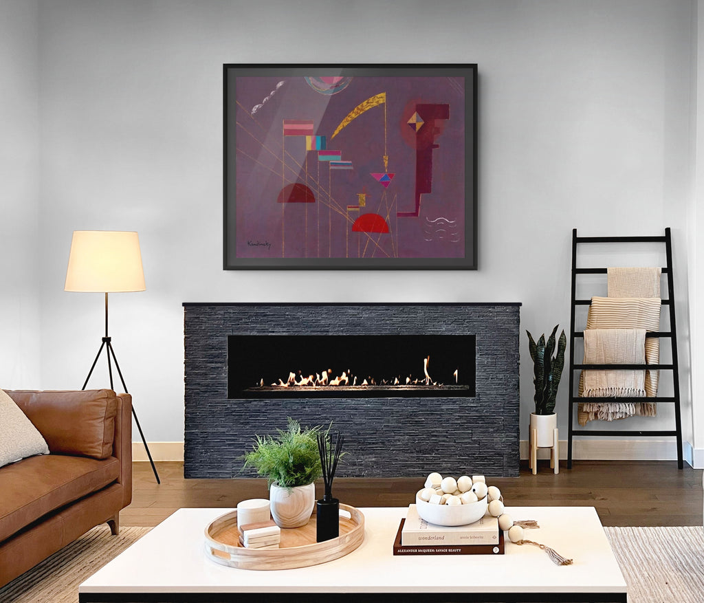 Couple à cheval - Vassily Kandinsky - Toile premium 430g (qualité galerie)