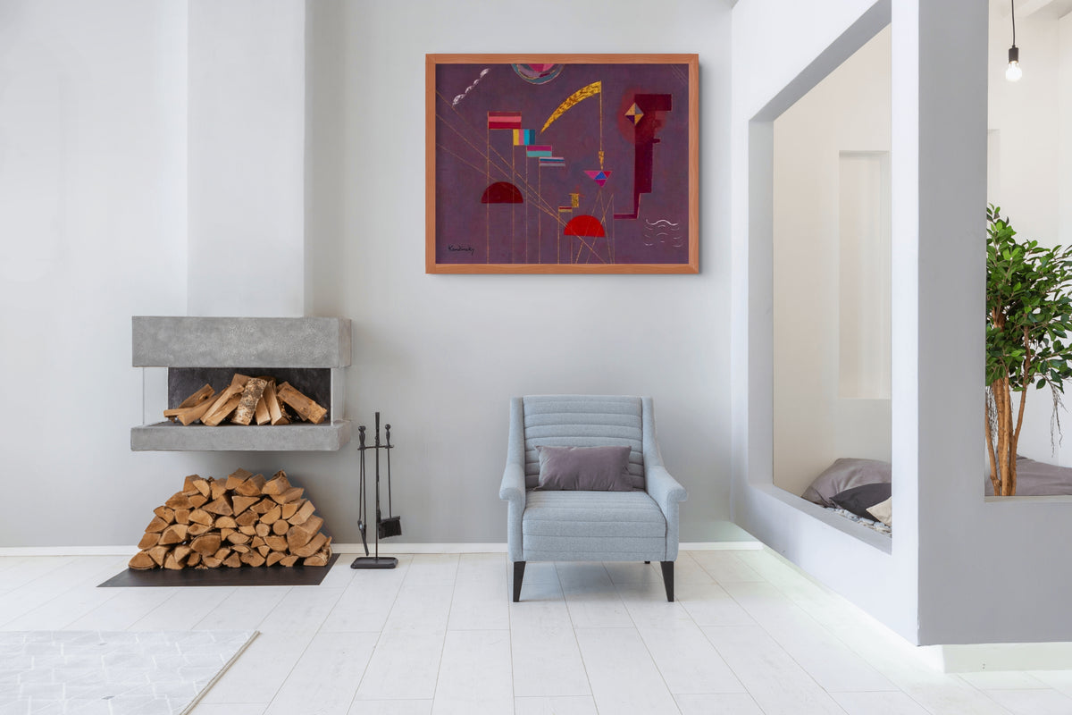 Couple à cheval - Vassily Kandinsky - Toile premium 430g (qualité galerie)