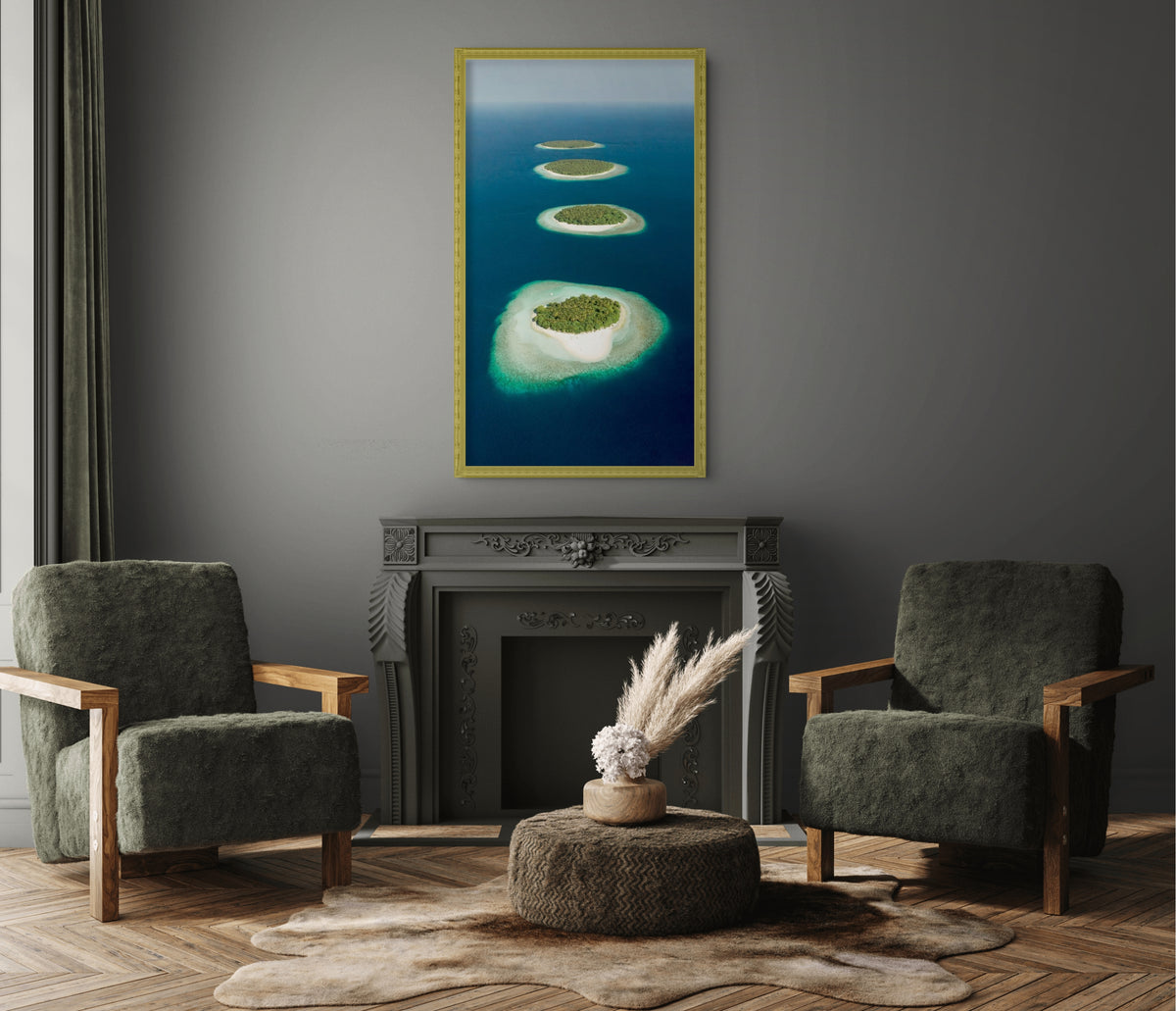 Cielo y Paisaje - Lienzo premium 430g (calidad de galeria)