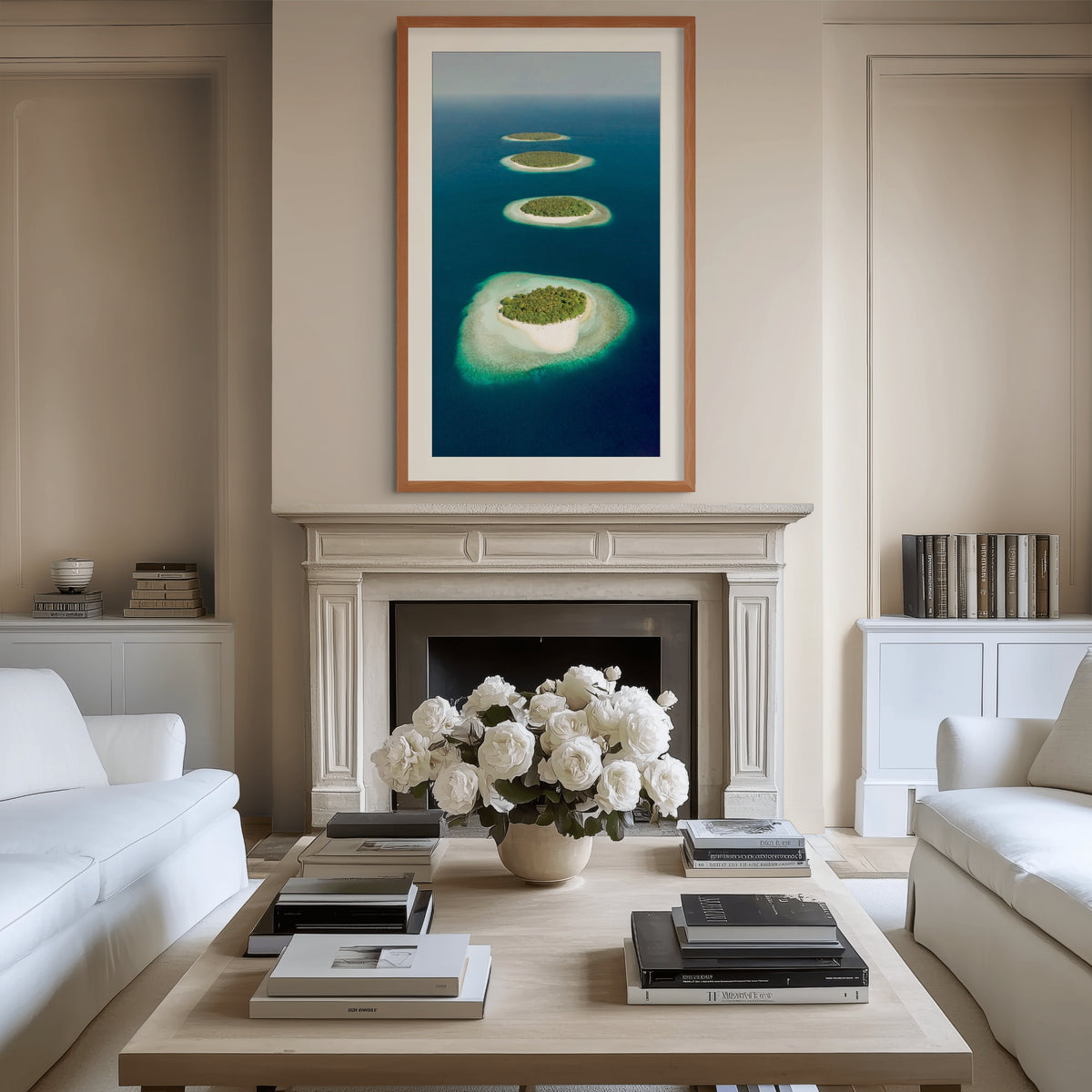 Cielo y Paisaje - Lienzo premium 430g (calidad de galeria)