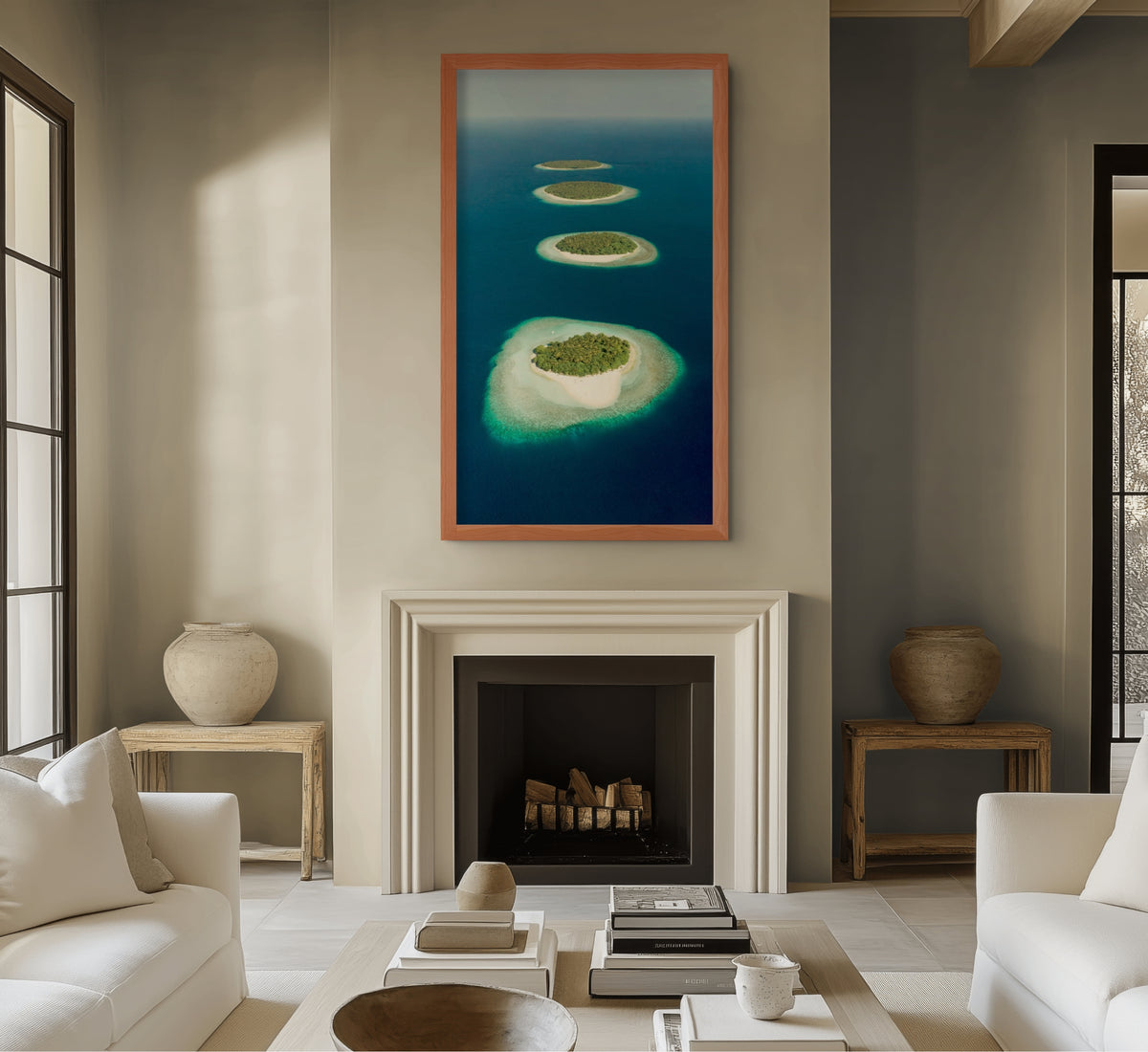 Cielo y Paisaje - Lienzo premium 430g (calidad de galeria)