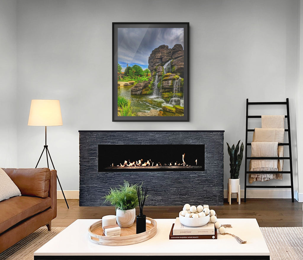 Cielo y Paisaje - Lienzo premium 430g (calidad de galeria)