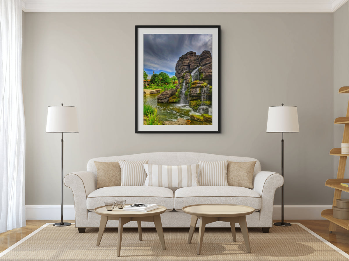 Cielo y Paisaje - Lienzo premium 430g (calidad de galeria)