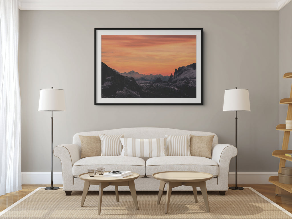Cielo y Paisaje - Lienzo premium 430g (calidad de galeria)