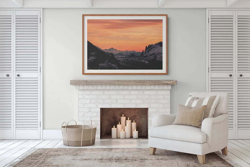 Cielo y Paisaje - Lienzo premium 430g (calidad de galeria)
