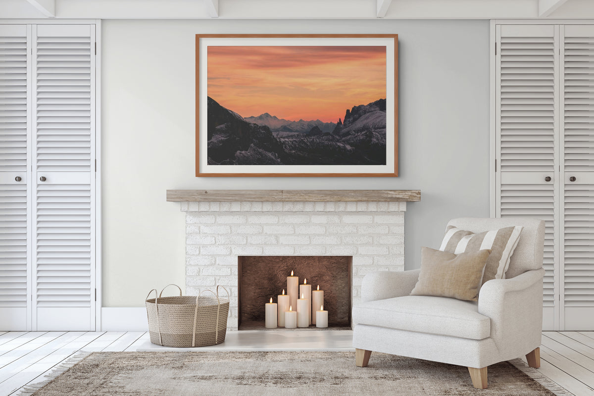 Cielo y Paisaje - Lienzo premium 430g (calidad de galeria)