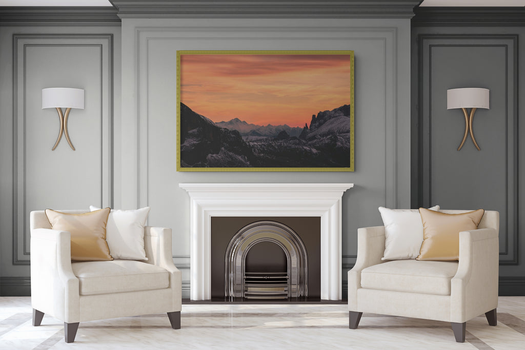 Cielo y Paisaje - Lienzo premium 430g (calidad de galeria)