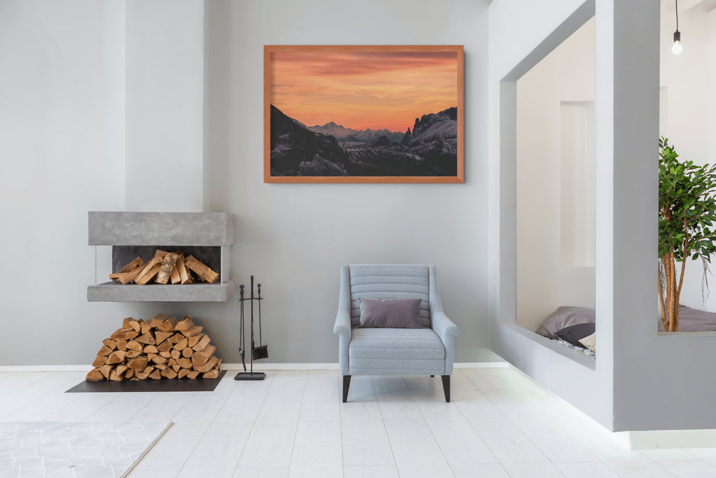 Cielo y Paisaje - Lienzo premium 430g (calidad de galeria)