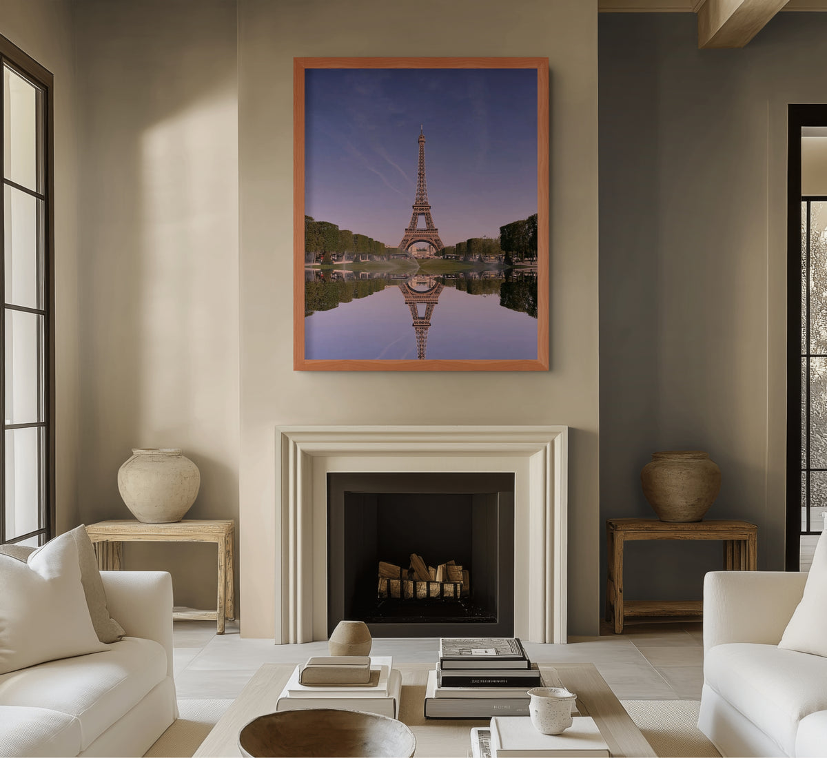 Cielo y Paisaje - Lienzo premium 430g (calidad de galeria)