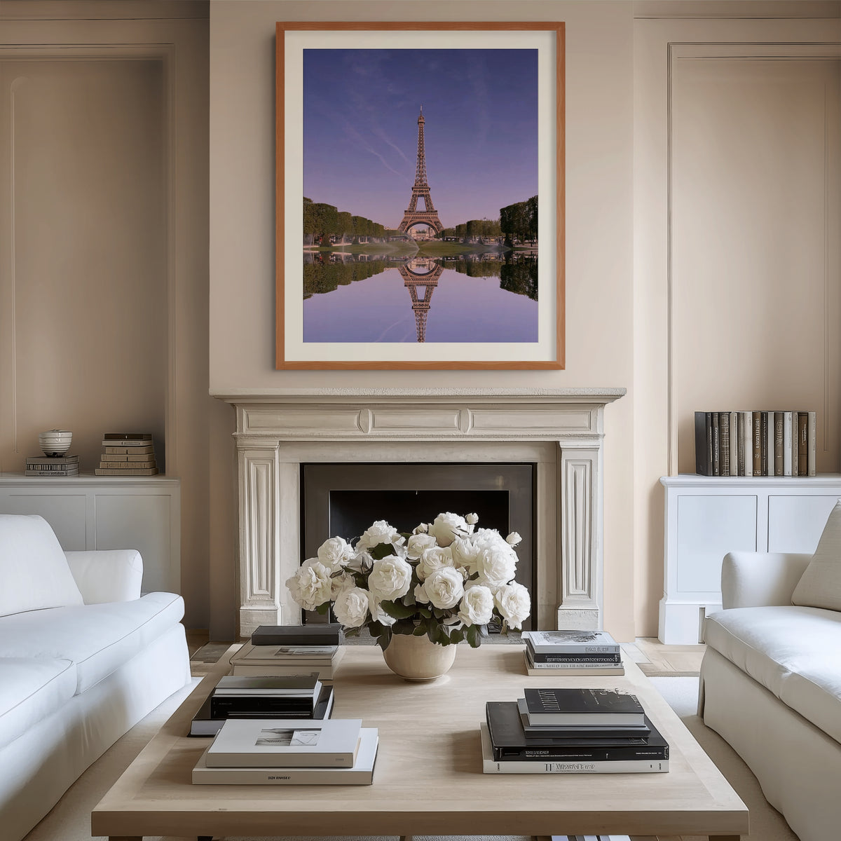 Cielo y Paisaje - Lienzo premium 430g (calidad de galeria)