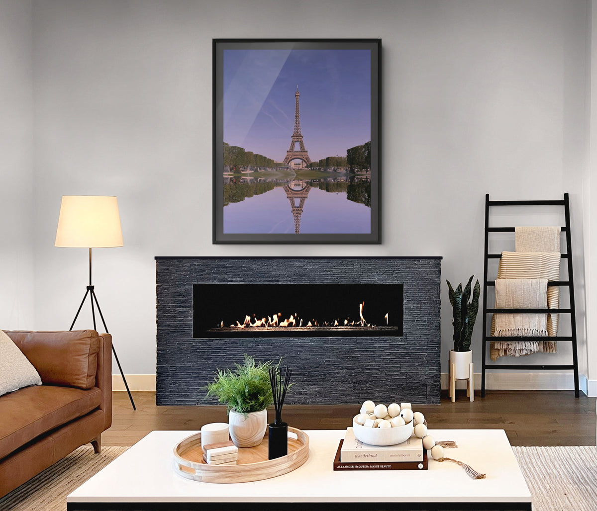 Cielo y Paisaje - Lienzo premium 430g (calidad de galeria)