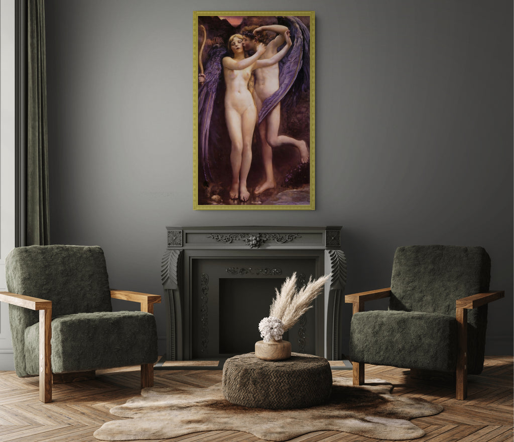 Le Baiser - Edvard Munch - Toile premium 430g (qualité galerie)