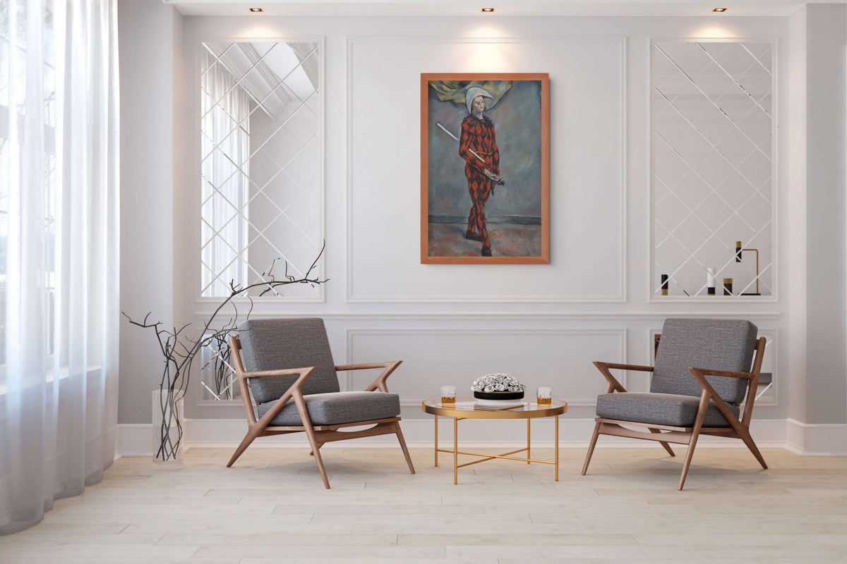 Harlequin - Paul Cézanne - Premium Canvas 430g (gallery quality)