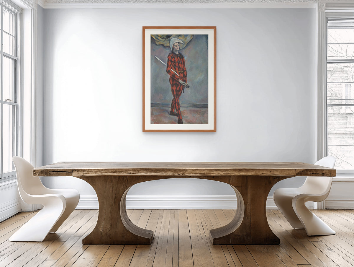 Harlequin - Paul Cézanne - Premium Canvas 430g (gallery quality)