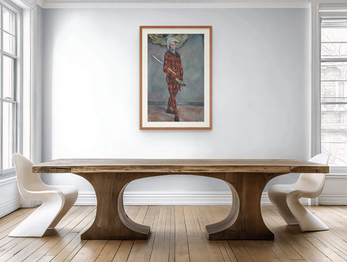 Arlequin -Paul Cézanne - Toile premium 430g (qualité galerie)
