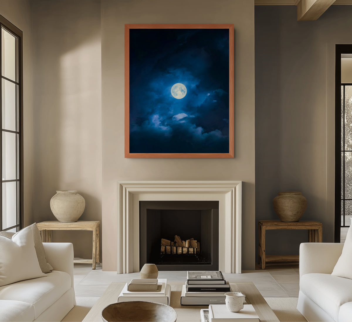 Cielo y Paisaje - Lienzo premium 430g (calidad de galeria)