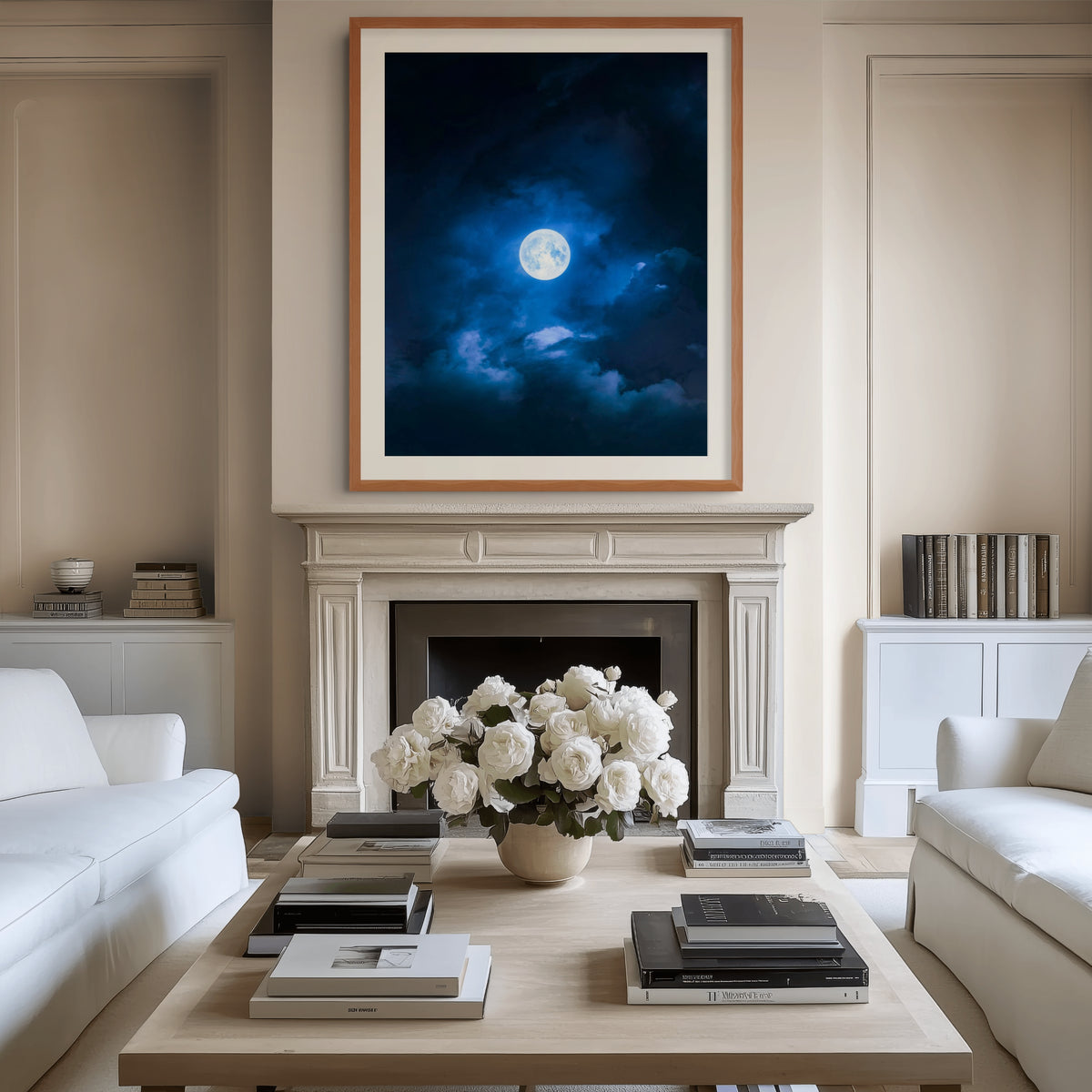 Cielo y Paisaje - Lienzo premium 430g (calidad de galeria)